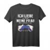 Ich Liebe Es Wenn Meine Frau Mich Zocken Lässt Valentinstag T-Shirt – Lustiges Gaming Geschenk für Männer zum Jahrestag und Valentinstag