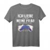 Ich Liebe Es Wenn Meine Frau Mich Zocken Lässt Valentinstag T-Shirt – Lustiges Gaming Geschenk für Männer zum Jahrestag und Valentinstag