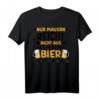 Lustiges Maurer T-Shirt für Männer - Handwerker & Bierliebhaber Geschenk für Geburtstag, Weihnachten, Vatertag & Gesellenprüfung