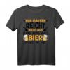 Lustiges Maurer T-Shirt für Männer - Handwerker & Bierliebhaber Geschenk für Geburtstag, Weihnachten, Vatertag & Gesellenprüfung
