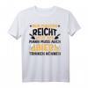 Lustiges Maurer T-Shirt für Männer - Handwerker & Bierliebhaber Geschenk für Geburtstag, Weihnachten, Vatertag & Gesellenprüfung