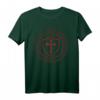 Distressed Tempelritter Kreuz T-Shirt – Mittelalterliches Design, Christliches Symbol & Geschenk für Christen, Soldaten & Crusaders