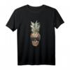 Ananas-Totenkopf-Hemd – Exotisches Hawaii-Shirt mit stilvollem Schnitt für Sommer und Freizeit