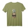 Ananas-Totenkopf-Hemd – Exotisches Hawaii-Shirt mit stilvollem Schnitt für Sommer und Freizeit