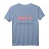 Flamingo T-Shirt Es Ist Ok Anders Zu Sein - Humorvolles Wein T-Shirt als Geschenk für Flamingo-Liebhaber und Individualisten