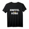KniffelKönig Für Würfel Spieler - Lustiges T-Shirt für Kniffel Fans & Spielabende, Perfekt als Geschenk für Familien & Freunde