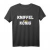 KniffelKönig Für Würfel Spieler - Lustiges T-Shirt für Kniffel Fans & Spielabende, Perfekt als Geschenk für Familien & Freunde