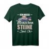 Ich Hasse Menschen Steine Sind Ok T-Shirt – Lustiges Stein Design für Geologie-Fans, Wanderer und Naturliebhaber