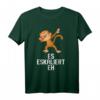 Dabbing Affe Party T-Shirt - Lustiges Geschenk mit Spruch 'Es eskaliert eh' für den Partyabend mit den Jungs