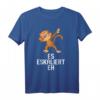 Dabbing Affe Party T-Shirt - Lustiges Geschenk mit Spruch 'Es eskaliert eh' für den Partyabend mit den Jungs