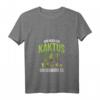 Damen Kaktus T-Shirt mit Spruch 'Nur Noch Ein Kaktus Ich Schwöre Es' – Lustiges Geschenk für Kaktus- und Pflanzenliebhaberinnen