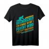 Lustiges Dachdecker T-Shirt mit Spruch 'Wenn es feucht wird' – Perfektes Geschenk zum Geburtstag für Dachdecker und Handwerker