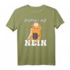 Lustiges Haflinger T-Shirt - Böses mürrisches Pferd sagt Nein, ideales Pferdefreunde Geschenk für Reiter und Pony-Liebhaber