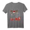 Lustiges Weihnachts-Nilpferd Kostüm mit Rentier-Horn und Nikolausmütze – Perfektes Geschenk für Nilpferd-Liebhaber und Weihnachtsfans
