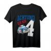 Kinder Polizeiauto T-Shirt zum 4. Geburtstag – Lustiges Geburtstagsgeschenk für Jungen und Mädchen, perfekt für Feier und Kindergarten