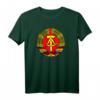 DDR Flagge Hammer und Zirkel T-Shirt - Nostalgie Geschenkidee für DDR-Fans und Geschichtsinteressierte