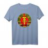 DDR Flagge Hammer und Zirkel T-Shirt - Nostalgie Geschenkidee für DDR-Fans und Geschichtsinteressierte
