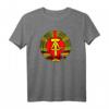 DDR Flagge Hammer und Zirkel T-Shirt - Nostalgie Geschenkidee für DDR-Fans und Geschichtsinteressierte