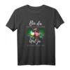 Lustiges Flamingo T-Shirt mit Spruch 'Bin da kann losgehen und ja es eskaliert eh' – Perfekt für Mädelsabende, Junggesellinnen und Partys