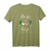 Lustiges Flamingo T-Shirt mit Spruch 'Bin da kann losgehen und ja es eskaliert eh' – Perfekt für Mädelsabende, Junggesellinnen und Partys