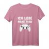 Ich Liebe es wenn mich meine Frau zocken lässt - Lustiges Zockerin T-Shirt für Gamer, Gaming, Konsole & Video Spiele Fans