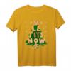 Le Tits Now Shirt - Lass es Schnee humorvolles Weihnachts-T-Shirt mit Weihnachtsbaum und Schneeflocken