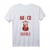 Kinder ABCD Schulanfang 2024 T-Shirt – Lustiges Geschenk für Schulanfänger, Jungs & Mädchen, Perfekt für den ersten Schultag & Einschulung 2024