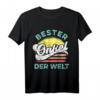 Bester Onkel der Welt Vintage Spruch T-Shirt – Originelles Geschenk für den besten Onkel