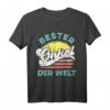 Bester Onkel der Welt Vintage Spruch T-Shirt – Originelles Geschenk für den besten Onkel