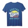 Bester Onkel der Welt Vintage Spruch T-Shirt – Originelles Geschenk für den besten Onkel