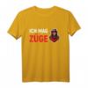 Ich mag Züge Eisenbahn Lokomotive Dampflock Zug T-Shirt – Perfektes Geschenk für Zugliebhaber & Modelleisenbahn-Fans