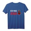 Ich mag Züge Eisenbahn Lokomotive Dampflock Zug T-Shirt – Perfektes Geschenk für Zugliebhaber & Modelleisenbahn-Fans