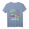Kinder Jungen Geburtstag T-Shirt – 3 Jahre Zug Eisenbahn Motiv für Geburtstagsfeier & Kindergarten, mit süßem Spruch 'Erst 3 und Schon Lokführer'