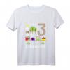 Kinder Jungen Geburtstag T-Shirt – 3 Jahre Zug Eisenbahn Motiv für Geburtstagsfeier & Kindergarten, mit süßem Spruch 'Erst 3 und Schon Lokführer'
