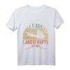 Hart Härter Landschaftsgärtner Geschenk T-Shirt mit Kettensäge - Lustiges Vintage Design für Gärtner, Männer, Geburtstage & Weihnachten