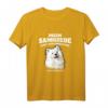 Lustiges Samojede Hört Hervorragend Es Ist Ihm Nur Egal T-Shirt – Perfektes Geschenk für Hundeliebhaber und Gassi-Feiern
