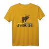 Schweden Flagge Sverige Elch T-Shirt – Perfektes Outfit für Schweden-Fans, Urlauber und Auswanderer im Norden