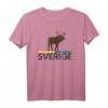 Schweden Flagge Sverige Elch T-Shirt – Perfektes Outfit für Schweden-Fans, Urlauber und Auswanderer im Norden