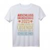 Legende verlässt Schulgelände T-Shirt 2023 – Abschluss Grundschule, weiterführende Schule & Partnerlook für Schulklasse
