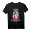 Lustiges Flamingo Bin da kann losgehen und es eskaliert eh wieder T-Shirt – Perfekt für Partys, Mädelsabende & Junggesellinnenabschiede