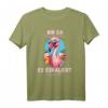 Lustiges Flamingo Bin da kann losgehen und es eskaliert eh wieder T-Shirt – Perfekt für Partys, Mädelsabende & Junggesellinnenabschiede