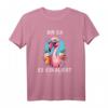 Lustiges Flamingo Bin da kann losgehen und es eskaliert eh wieder T-Shirt – Perfekt für Partys, Mädelsabende & Junggesellinnenabschiede