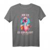 Lustiges Flamingo Bin da kann losgehen und es eskaliert eh wieder T-Shirt – Perfekt für Partys, Mädelsabende & Junggesellinnenabschiede