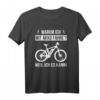 Warum ich mit Akku fahre Weil ich es kann - Lustiges E-Fahrrad T-Shirt für Radfahrer und E-Bike Fans, perfekt für lange Touren & Pedelec Liebhaber