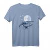 Cooles Wal T-Shirt mit springendem Wal - Lustiges Meeresmotiv für Walfans & Meeresliebhaber