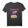 Damen Flamingo T-Shirt - Es askaliert eh. Perfekt für Junggesellinnenabschied, Festival & Party mit Freundinnen
