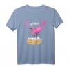 Damen Flamingo T-Shirt - Es askaliert eh. Perfekt für Junggesellinnenabschied, Festival & Party mit Freundinnen