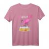 Damen Flamingo T-Shirt - Es askaliert eh. Perfekt für Junggesellinnenabschied, Festival & Party mit Freundinnen