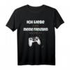 Herren Ich Liebe Es Wenn Meine Freundin Mich Zocken Lässt T-Shirt – Lustiges Gaming Geschenk für Männer, Gamer & Freund zum Geburtstag, Weihnachten & Adventskalender