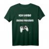 Herren Ich Liebe Es Wenn Meine Freundin Mich Zocken Lässt T-Shirt – Lustiges Gaming Geschenk für Männer, Gamer & Freund zum Geburtstag, Weihnachten & Adventskalender